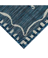 Liora Manne' Carmel Dragonfly 6'6" x 9'4" Outdoor Area Rug