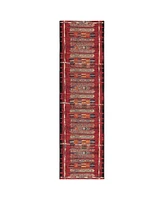 Liora Manne' Marina Tribal Stripe 1'11" x 7'6" Runner Rug