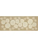 Liora Manne' Frontporch Shell Toss 2' x 5' Runner Rug