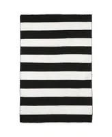 Liora Manne' Sorrento Rugby Stripe 7'6" x 9'6" Outdoor Area Rug