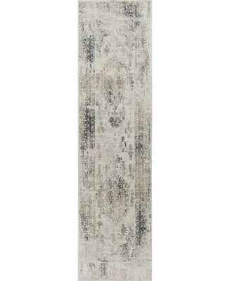 Closeout! Km Home Abbey KL00 Ivory 2'6" x 4' Runner Rug