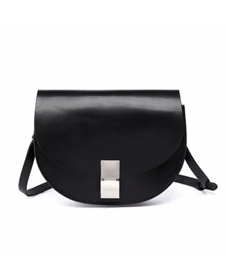 Old Trend Women's Genuine Leather Bay Clam Crossbody