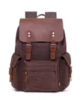 Tsd Brand Stone Creek Waxed Canvas Backpack