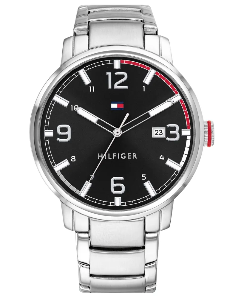 Tommy Hilfiger Men's Stainless Steel Bracelet Watch 44mm, Created for Macy's