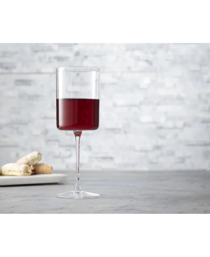 JoyJolt Claire Red Wine Glasses