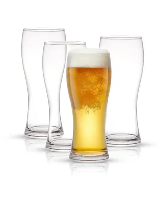 JoyJolt Callen Beer Glasses, Set of 4