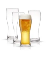 JoyJolt Callen Beer Glasses, Set of 4