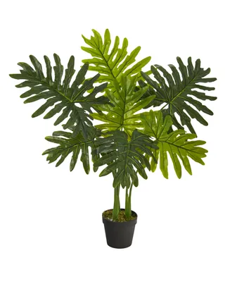 Nearly Natural Philodendron Artificial Plant, Real Touch