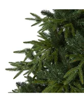 Nearly Natural Colorado Mountain Fir "Natural Look" Artificial Christmas Tree with 600 Clear Led Lights and 3048 Bendable Branches