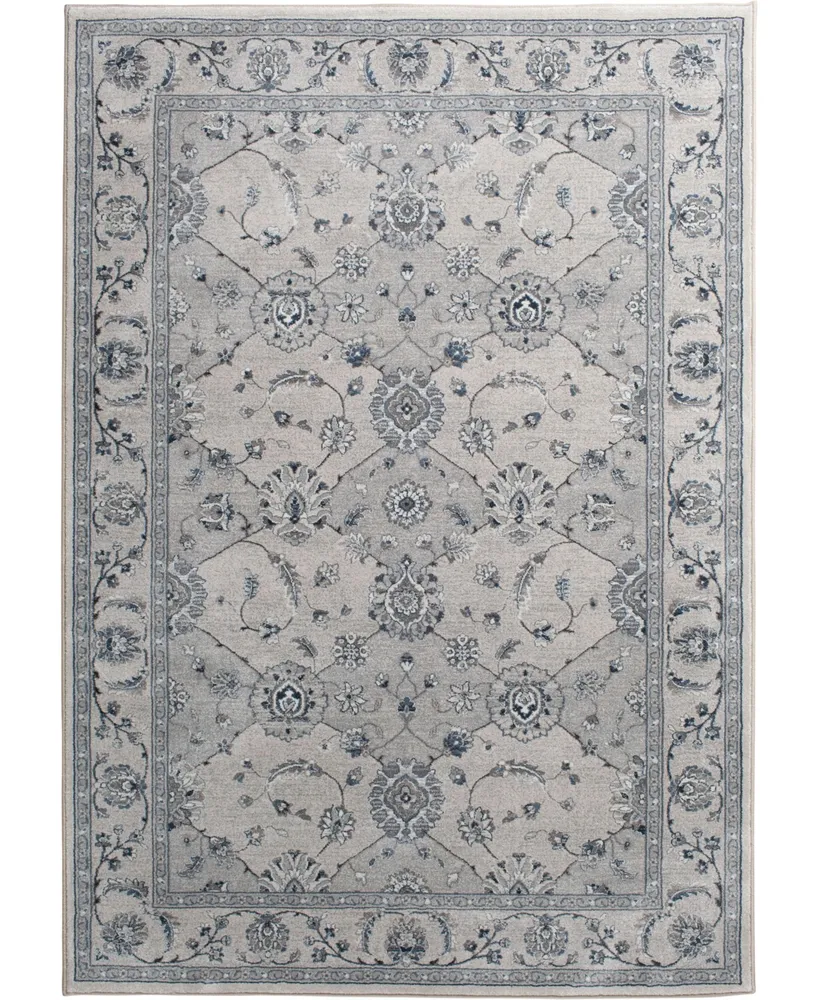 Portland Textiles Alexia Marcella Slate 7'10" x 10'10" Area Rug