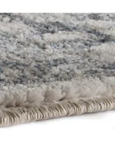 Portland Textiles Corfu Benedetta Bone 5' x 7'6" Area Rug