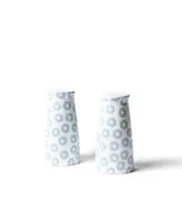 Coton Colors Pip Pedestal Salt and Pepper Shakers Set