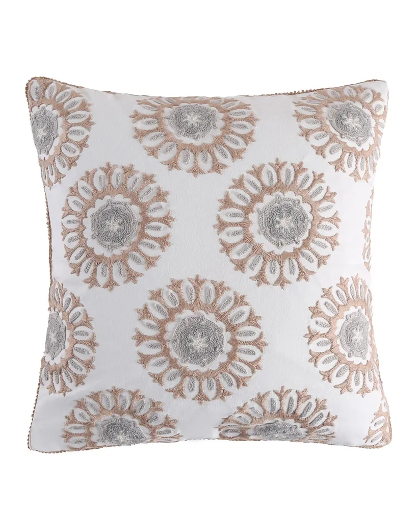 Levtex Nacala Medallion Decorative Pillow, 18" x 18"