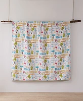Homthreads Beach Days Quilt Set
