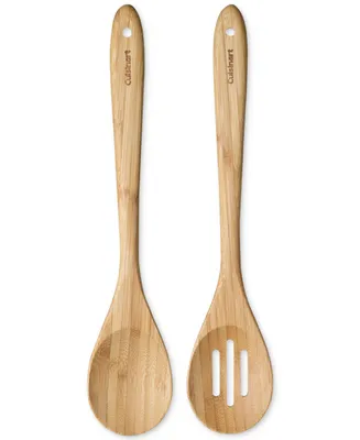 Cuisinart GreenGourmet Bamboo Serving Spoons, Set of 2