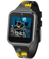 Accutime Kid's Batman Silicone Strap Touchscreen Smart Watch 46x41mm