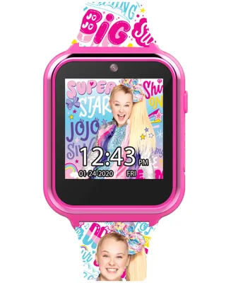 Accutime Kid's Jojo Siwa Silicone Strap Smart Watch 46x41mm