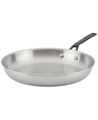 KitchenAid 5-Ply Clad Stainless Steel 12.25" Induction Frying Pan