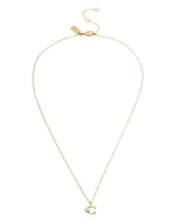 Coach Signature C Starter Necklace, 16" + 2" extender