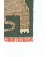 Momeni Atticus Atc-1 Green 4' x 6' Area Rug