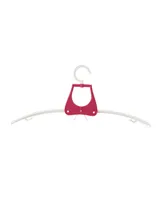 Vintiquewise Foldable Portable Plastic Hangers for Travel, Set of 5