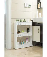 Vintiquewise Plastic Storage Cabinet Organizer