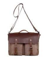 Tsd Brand Hudson Canvas Messenger Bag