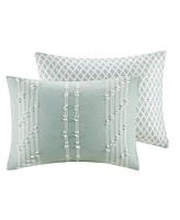 Ink+Ivy Kara Jacquard 3-Pc. Duvet Cover Set, King/California King