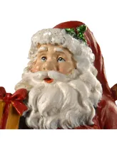 National Tree Company 6.5" Santa holding a Gift Stocking Holder