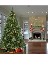 National Tree Company 7.5 ft. Hamburg Pine Tree with Clear Lights