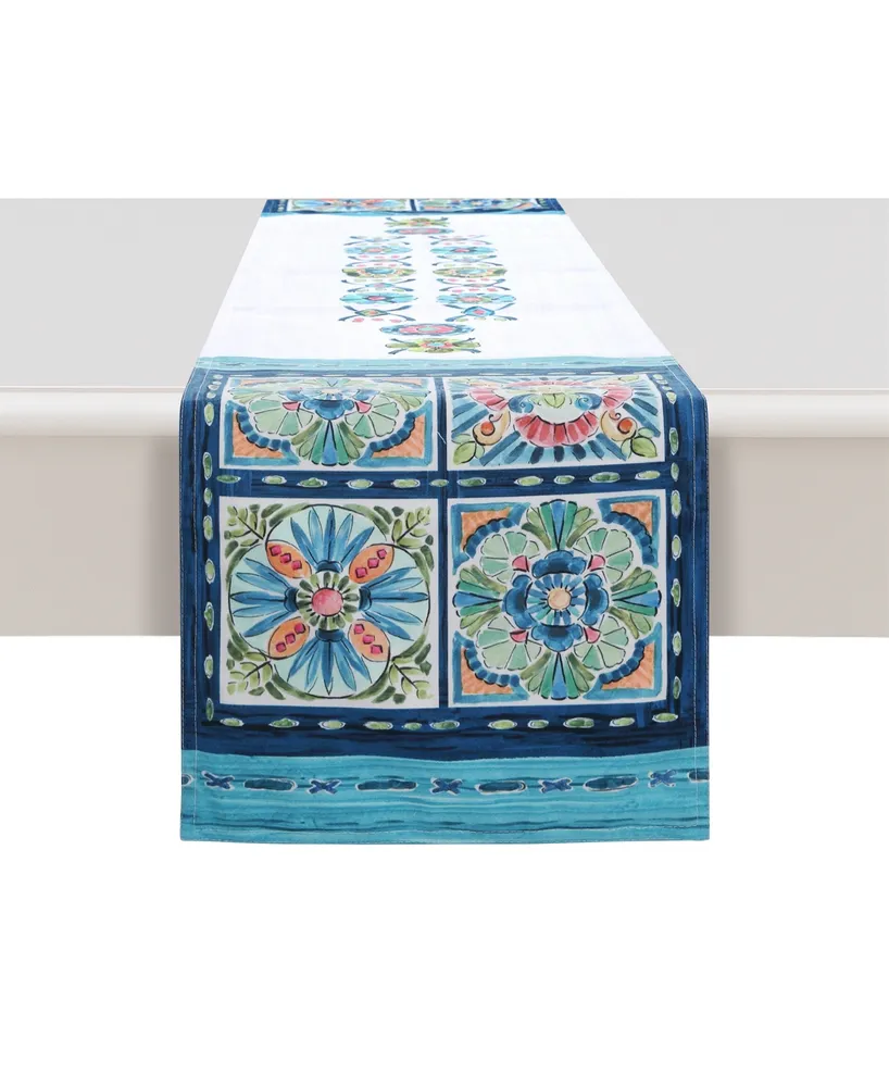 Laural Home Boho Plaza 13x72 Table Runner