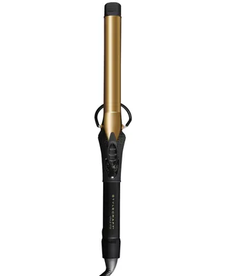 StyleCraft Professional 24K Gold Hair Style Stix Long Spring Curling Iron 1" Inch