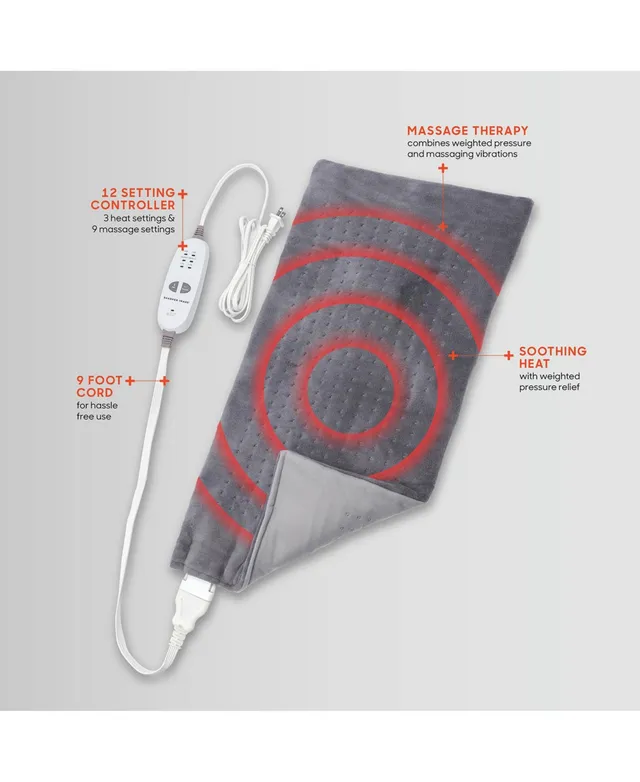 Sharper Image Heating Wrap, Massaging, Calming Cozy