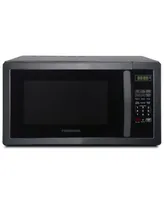 Farberware Classic FMO11AHTBSB 1.1 Cu. Ft 1000-Watt Microwave Oven, Black Stainless Steel