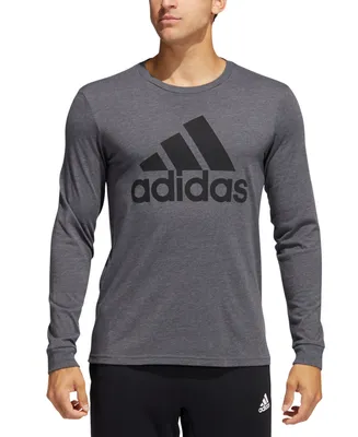 adidas Men's Logo Long-Sleeve T-Shirt