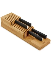 Joseph Joseph DrawerStore Bamboo 2-Tier Knife Organizer