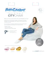 PoolCandy's AirCandy Inflatable Clear Chair