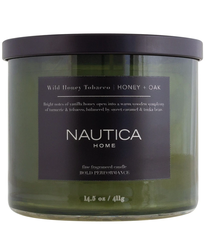 Nautica Wild Honey Tobacco Candle, 14.5 oz