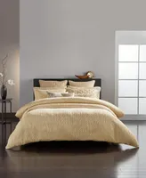 Donna Karan New York Home Gold Dust Duvet Cover, Full/Queen