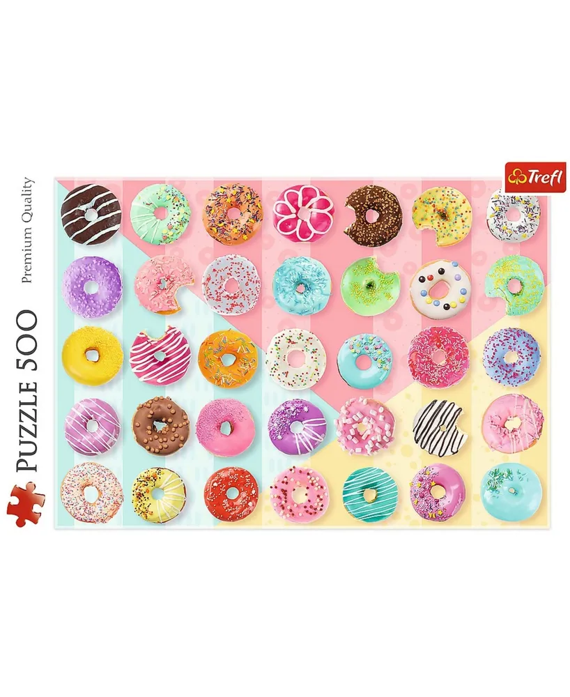 Jigsaw Puzzle Sweet Donuts, 500 Piece
