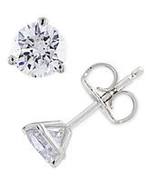 Diamond Stud Earrings (1 ct. t.w.) in 14k White Gold