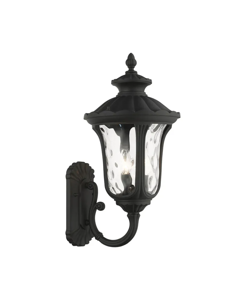 Oxford 3 Lights Outdoor Wall Lantern