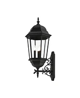 Hamilton 3 Lights Outdoor Wall Lantern