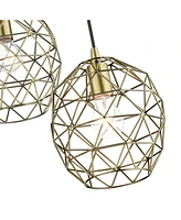 Geometric 3 Lights Pendant