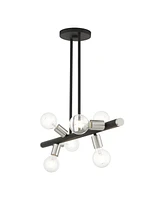 Bannister 6 Lights Linear Chandelier