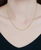 Giani Bernini Box Link 18" Chain Necklace in 18k Gold-Plated Sterling Silver, Created for Macy's