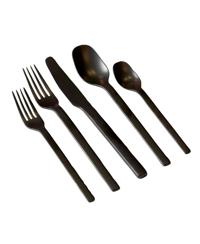 Villeroy & Boch Manufacture Rock Flatware, 5 Piece Place Setting