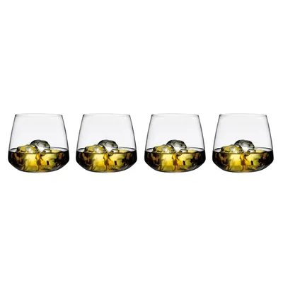 Nude Glass Mirage Whisky Glasses, Set of 2