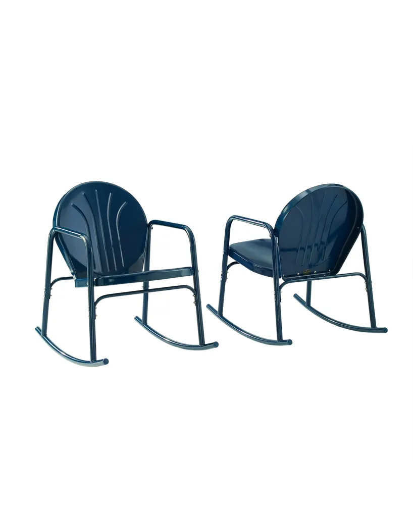 Griffith 2 Piece Outdoor Rocking Chair Set