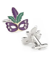 Men's Mardi Gras Cufflinks